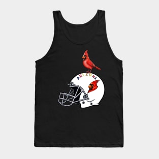 Red Cardinal bird Arizona cardinals Tank Top